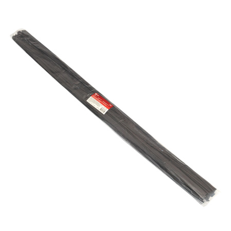 Термоусаживаемая трубка ТУТ нг 10/5 черная в отрезках по 1м PROxima EKF