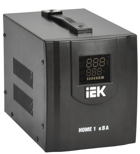 Стабилизатор напряжения переносной HOME 1кВА (СНР1-0-1) IEK Стабилизатор напряжения переносной HOME 1кВА (СНР1-0-1) IEK