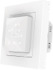 Donel Термостат с датчиком пола, программируемый с Wi-Fi, 16 A, 45*45 мм. белое стекло, серия DTEF