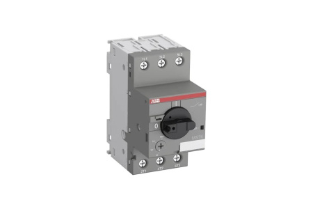 Выключатель автоматический ВА МОД 3П 4-6.3А 690/250В - MS116 ABB