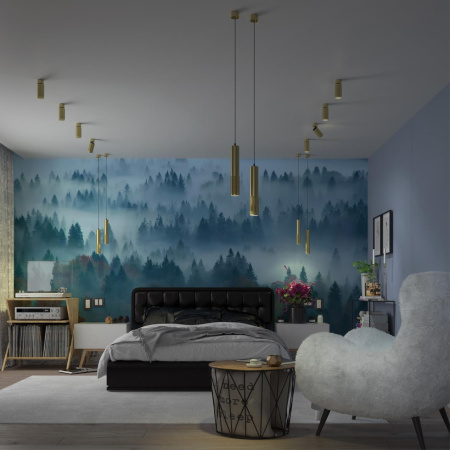 Св-к накл.св/д,провод 2м IP20 LED 4000K 12W 220V MAIS LED золото NOVOTECH