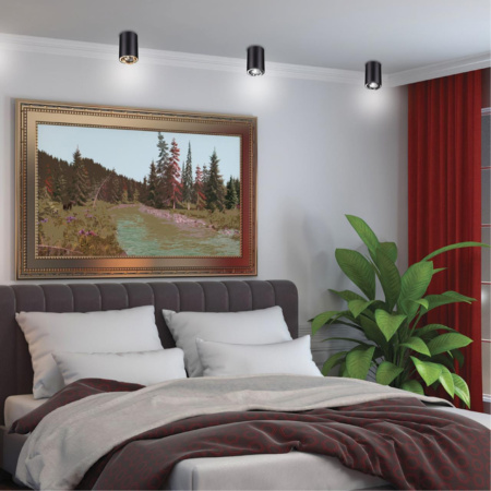 Крепежное кольцо для арт.370455-370456 MECANO жемчужный черный NOVOTECH