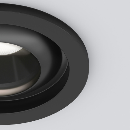 Встраиваемый точечный светодиодный светильник 5Вт 4200К черный IP20 (a056767) Elektrostandard