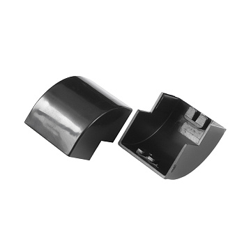 Внешний угол 25х16 черный (4 шт/комп) Промрукав