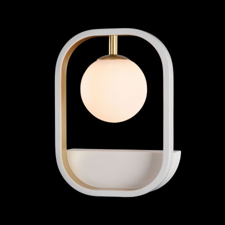 Бра 1*G9 40Вт Белый с Золотом IP22 Avola MOD431-WL-01-WG Maytoni