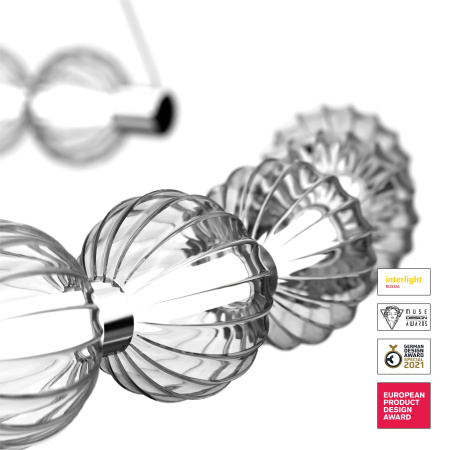 Подвесной светильник LED 26Вт Хром IP20 Amulet MOD555PL-L26CH4K Maytoni