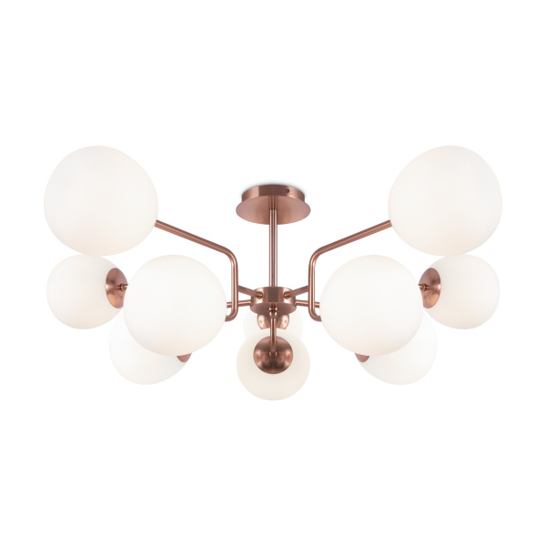 Подвесной светильник 10*E14 40Вт Латунь IP20 Erich MOD221PL-10G Maytoni