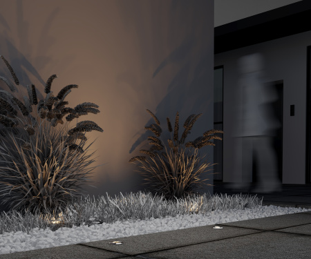 Встраиваемый светильник 1Вт 3000К Серебро IP67 Flash O044DL-L1S3K3 Outdoor Maytoni