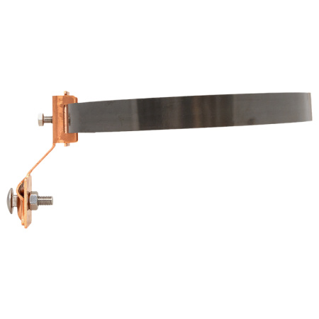 Держатель для труб универсальный D=(0-200)мм Cu и полоса нерж, cталь PROxima EKF