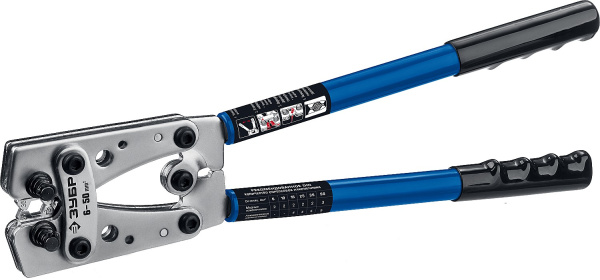 ПКГ-50 пресс-клещи усиленные гексагональные 6 - 50 мм.кв, Профессионал ЗУБР