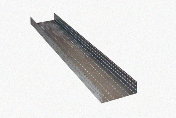 Лоток перфорированный ЛМ 150х100х3000 УХЛ1, оцинкованный лист S1,5