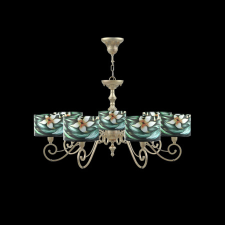 Люстра 7*E14 40Вт Золото Антик IP20 Classic 12 E3-07-H-LMP-Y-12 Maytoni