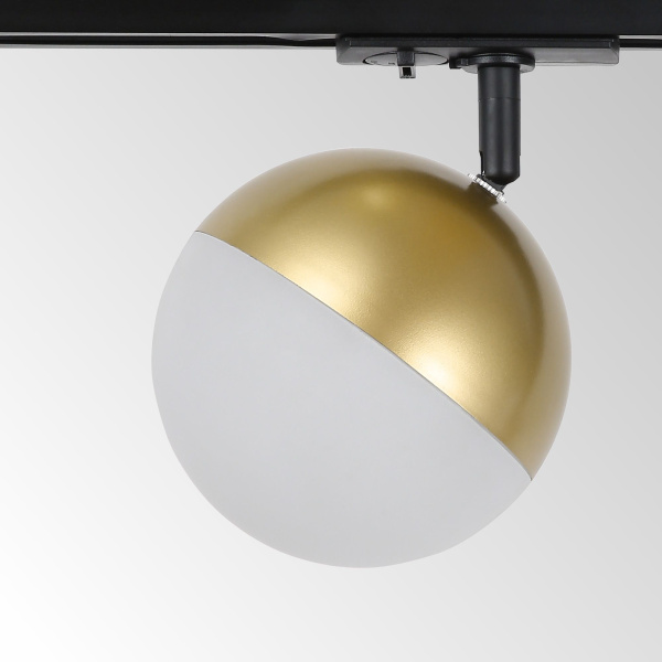 Трековый светильник для однофазного шинопровода 1*GX53 латунь IP20 Glob (a053137) Elektrostandard