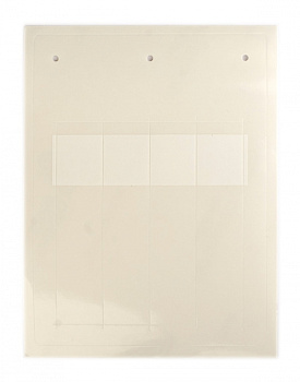 Самоламинирующаяся маркировка для кабелей и труб. Белая (H) DKC