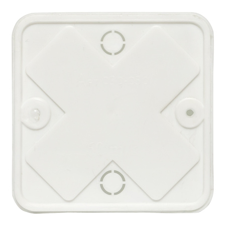 Коробка разветвительная КМР-030-030кг наружная (75х75х26) белая с клеммником PROxima EKF