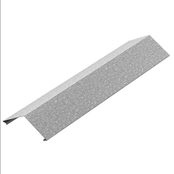 Крышка двускатная к лотку 200х3000, толщ. 1,0 мм, гор. цинк Ostec