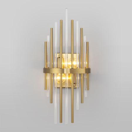 Настенный светильник 2*E14 60Вт латунь IP20 Allure (356/2 латунь) Bogate's