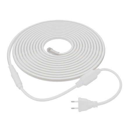 10-104 Комплект светодиодной ленты 220В НЕОН COB 11Вт/м, 650 лм/м, 3000К (т/б), 288д/м, 5м, IP65, с аксессуарами (сетевой шнур, заглушка - APEYRON