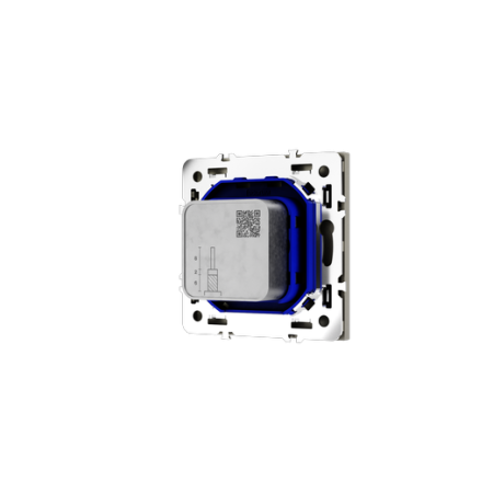 Розетка телевизионная встраиваемая Voltum S70 оконечная TV+SAT, (шелк)