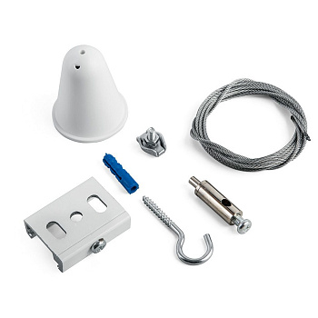 Соединитель для трековых трехфазных св-ков ,белый, PRO-0448/PRO-0448-1.5-3-RUS