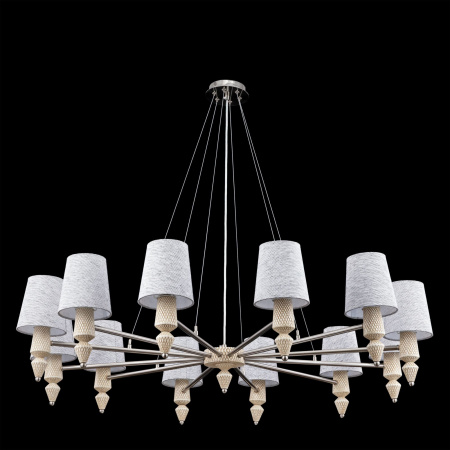 Люстра 12*E14 40Вт Никель IP20 Marseille MOD039PL-12N Maytoni