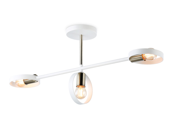 Подвесной светильник со сменной лампой TR8228/3 WH/SB белый/бронза E27/3 max 40W 660*165*300 Ambrella Light