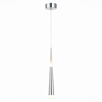 Светильник подвесной Хром/Хром, Белый LED 1*7Вт 3000К SLE200113-01 EVOLUCE