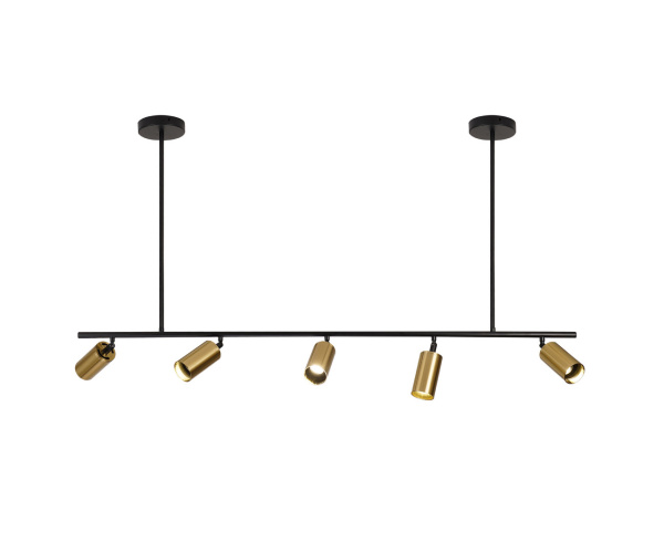 Люстра Кайко черный/бронза GU10 50Вт Kink Light