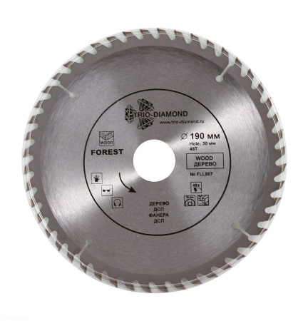 Диск пильный 190*20*48Т FLL845 Trio-Diamond