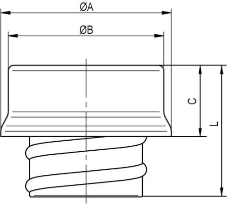 Концевая втулка для металлорукава DN 12 мм DKC