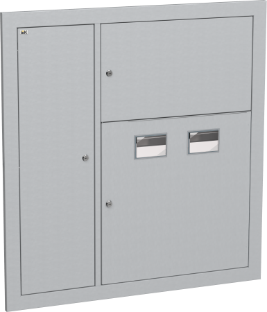 Корпус металлический ЩЭ-2-Э 36 IP31 (слаботочный отсек слева) LIGHT IEK