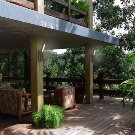 Ландшафтный св-к IP65 LED 3000К 8W 220V CORNU коричневый NOVOTECH