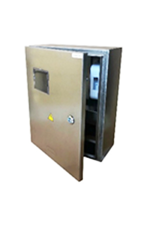 Щит учетно-распределительный навесной ЩУ-Н 1ф-12 У2 IP55 290х190х140, нержавеющая сталь Электротехник