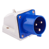 Вилка стационарная 523 2Р+РЕ 32А 220В IP44 PROxima EKF