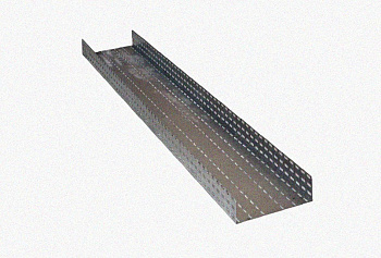 Лоток перфорированный ЛМ 300х50х2000 УТ1,5, окрашенный, S1,0