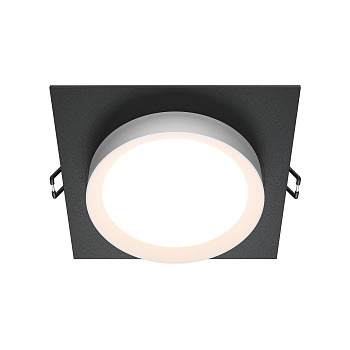 Встраиваемый светильник 1*GX53 15Вт Черно-белый IP20 Downlight DL086-GX53-SQ-BW Technical Maytoni