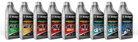 EXTRA 4Т-10W40 полусинтетическое масло для 4-тактных двигателей, 1 л ЗУБР