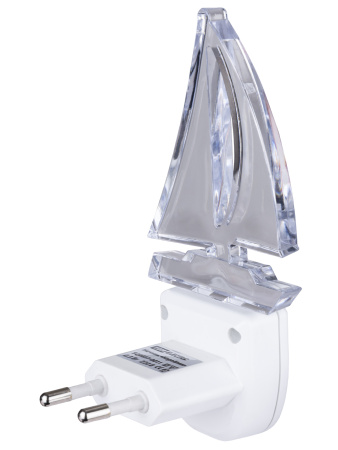 Ночник "Кораблик" с датчиком света, светодиодный, 0.3 Вт 220 В TDM