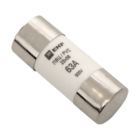 Плавкая вставка цилиндрическая ПВЦ (22х58) 63А PROxima EKF