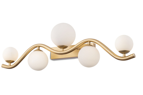 Бра 5*G9 28Вт Золото IP20 Uva MOD059WL-05G Maytoni