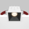 Встраиваемый светильник LED 10Вт Бело-черный IP20 Downlight DL043-01-10W3K-D-SQ-WB Technical Maytoni