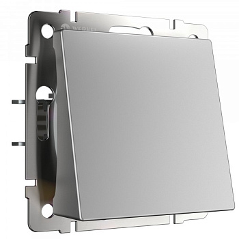 Встраиваемые механизмы Вывод кабеля СУ 1 мест . серебряный IP20 Werkel