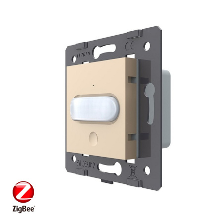Датчик движения ZigBee, цвет золотой (механизм) Livolo