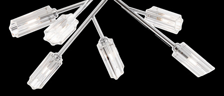 Потолочный светильник 6*E14 40Вт Хром IP20 Alma FR5097CL-06CH Freya