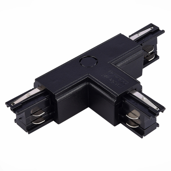 Т-образный токоподвод левый 1 для трехфазного шинопровода Черный ST030.409.16L1 ST LUCE