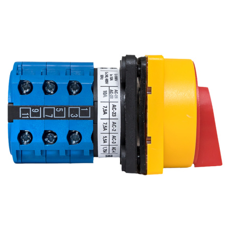 Переключатель кулачковый ПК-1-23 10А 3P "1-0-2" с блокировкой IP65 PROxima EKF