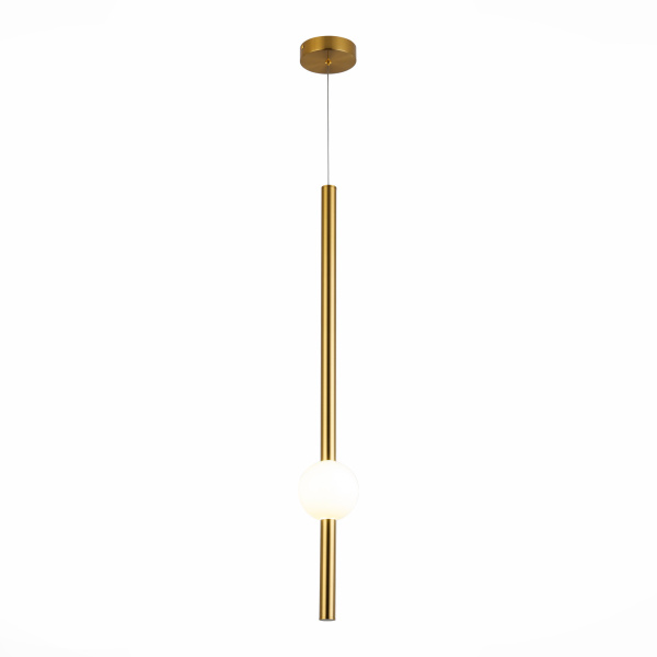Светильник подвесной Золотистый/Золотистый, Белый LED 1*18Вт 4000К SL1222.233.01 ST LUCE