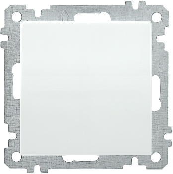 Выключатель 1-клавишный ВС10-1-0-Б 10А BOLERO белый IEK