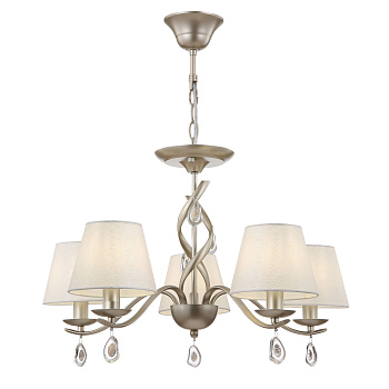 Люстра 5*E14 40Вт Матовое Золото IP20 Monique FR2001PL-05G Freya