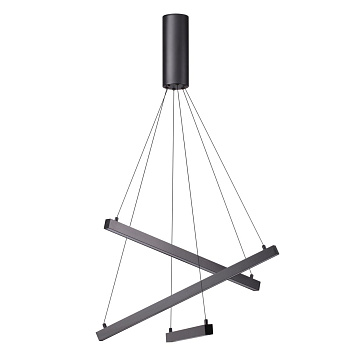 Подвесной св-к LED 3000K 39W 220V COMETA черный/металл ODEON LIGHT